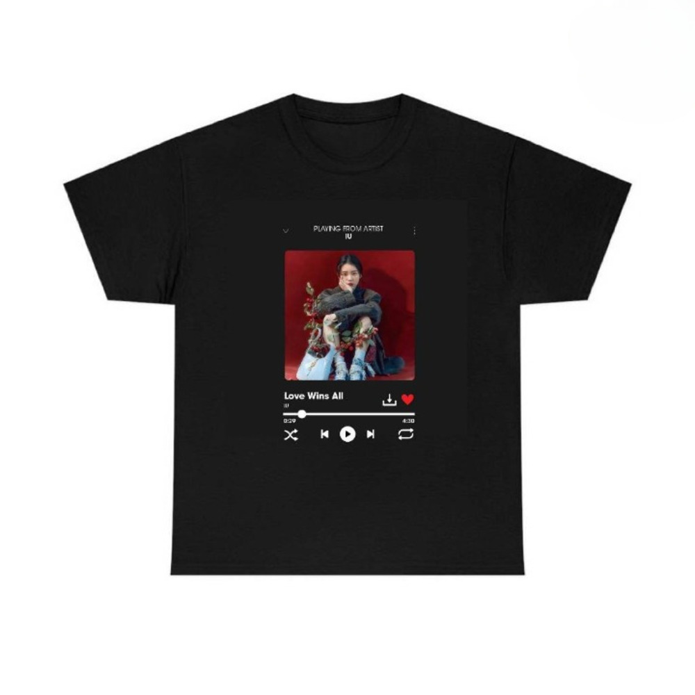 T-shirt Spotify IU - Kaos Concert IU Shirt Gift For Fans